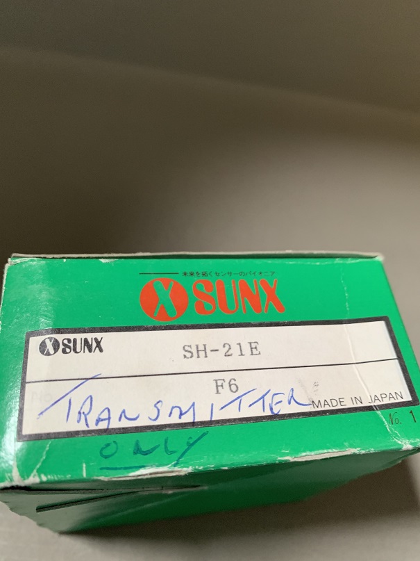 Used Sunx Ultra Slim Photoelectric Sensor SH-21E