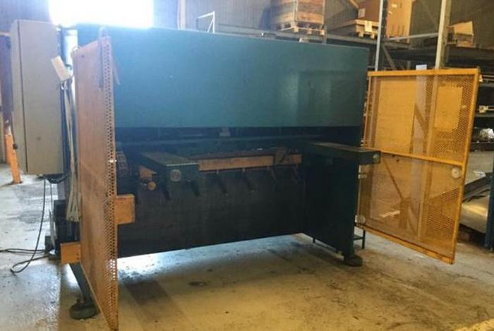 Gebraucht PLAATSCHAAR DESCOMBES 2m/6 mm dik