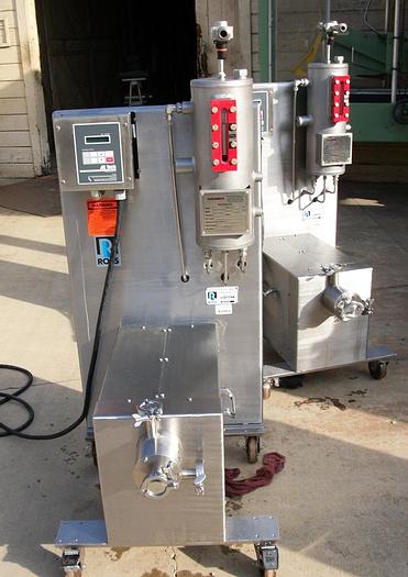 Used Mixer, High Shear, 2 HP, S/st, Inline, Ross, Mdl HSM #S740783