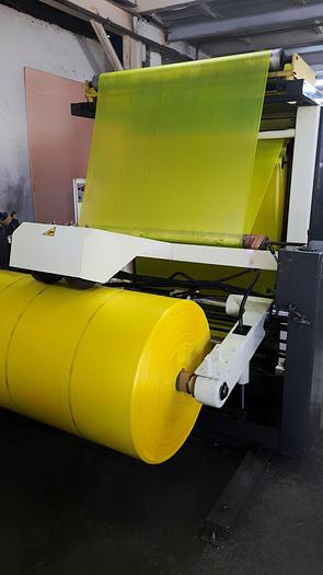 Used SALDOFLEX MODULA S 1100 servo  - (DPE, HDPE, BIO , LLDPE) t shirt bag , handle bag