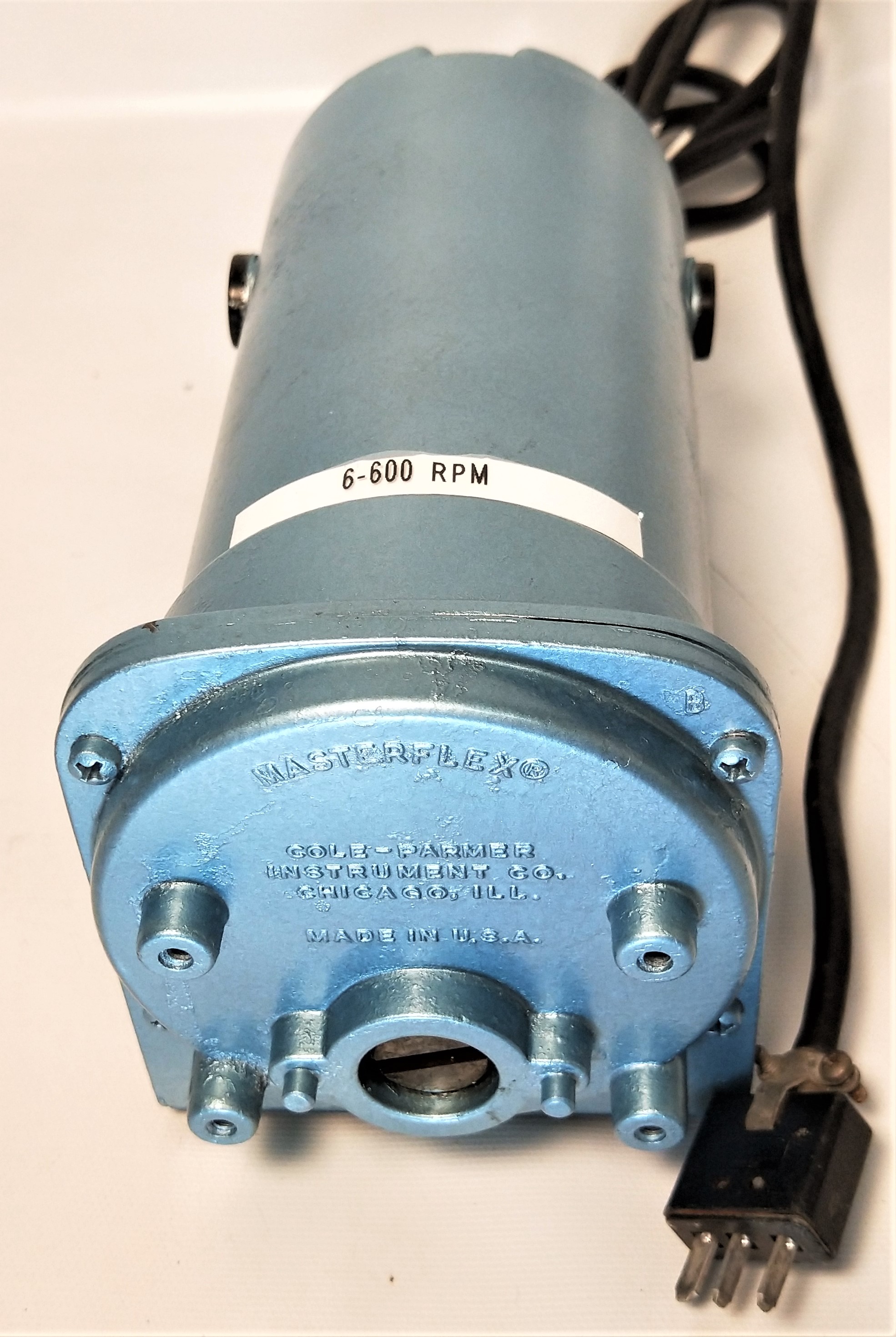 Used Cole-Parmer Masterflex 7553-20 Pump Drive with Masterflex Solid State Speed Controller (6-600rpm)