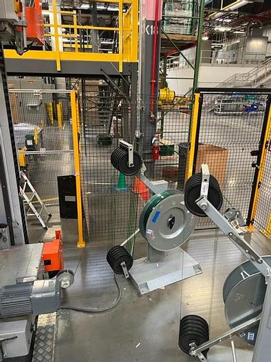 Used 2016 OMS Group 06RP-2-TR1400HD Automated Strapping Line