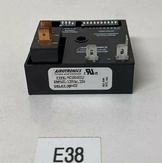 AIROTRONICS MC1004531J Encapsulated Timing Relay,120VAC,2