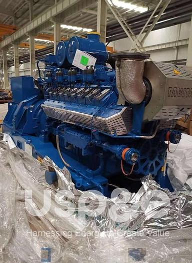 Used 0.80 MW 2018 New MWM TCG2016V16 Natural Gas Generator Sets