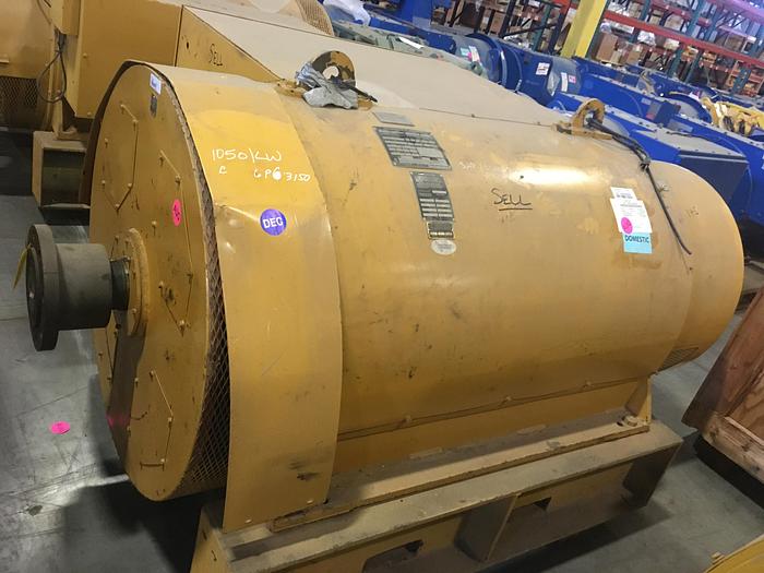 Used KATO GENERATOR END Model: 1050EN9D 1200 RPM 600 VOLT