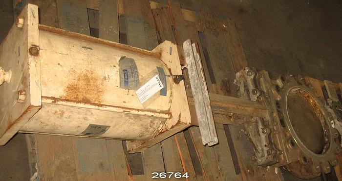 Used Velan  Air Operated Knife Gate Valve, 16", Class 150, 316 Stainless Steel Body, Seat And Blade #26764