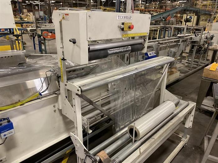 Used STORK TEXWRAP MODEL T-E1407SS-240-02 WRAPPING LINE