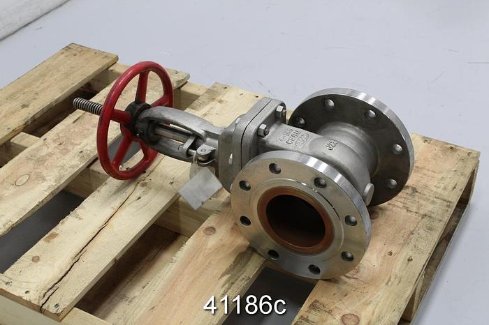 Used 4" Aloyco Globe Valve #41186