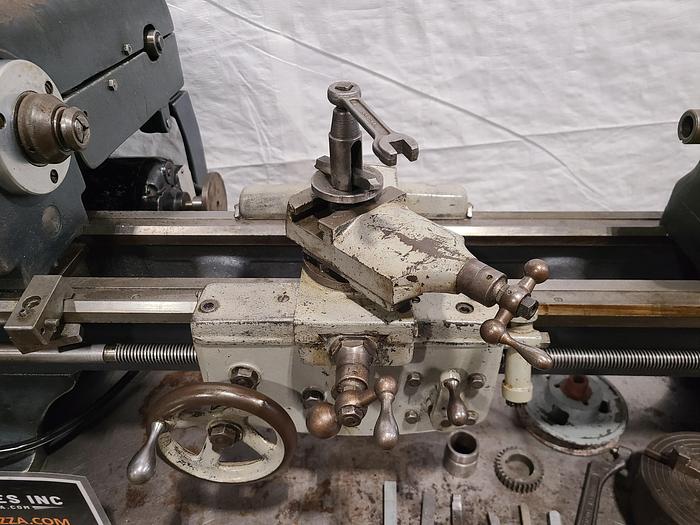 Used Logan 10" x 30" Tool Room Lathe with Quick Change Collets & 6