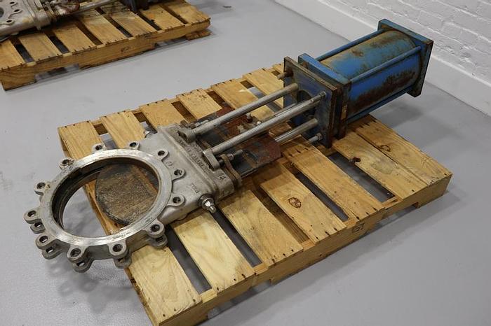Used True Line 14" Air Operated Knife Gate Valve #43846