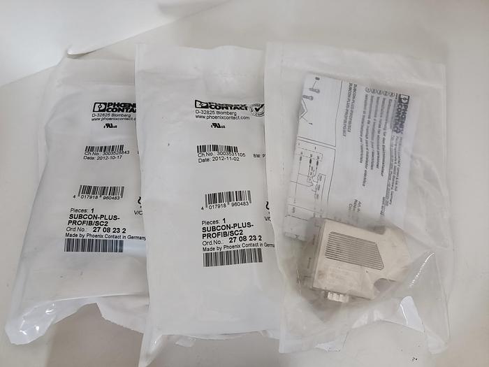 10 Stück Profibus Stecker, versch. Typen siehe Liste,  Phönix neuwertig
