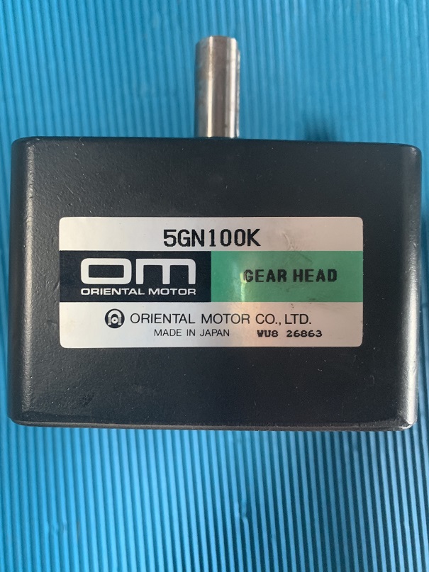 Used oriental motor gear head 5GN100K