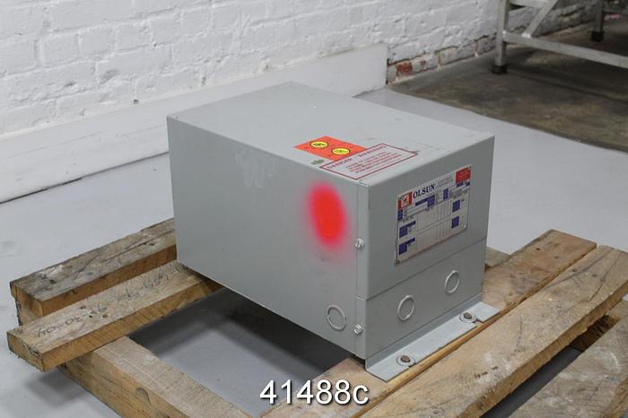 Used Olsun Electrics 3R Dry Type Transformer, 4 KVA #41488