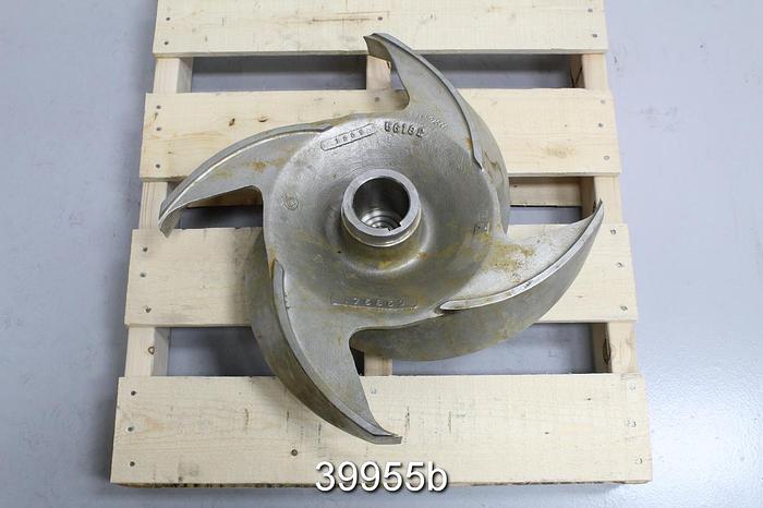 Used Goulds 3175 8x10x22 4-Vane Impeller #39955