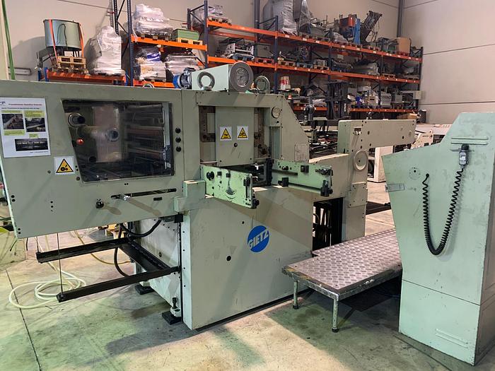 Used Die cutting machine with Hot Foil GIETZ FSA 720