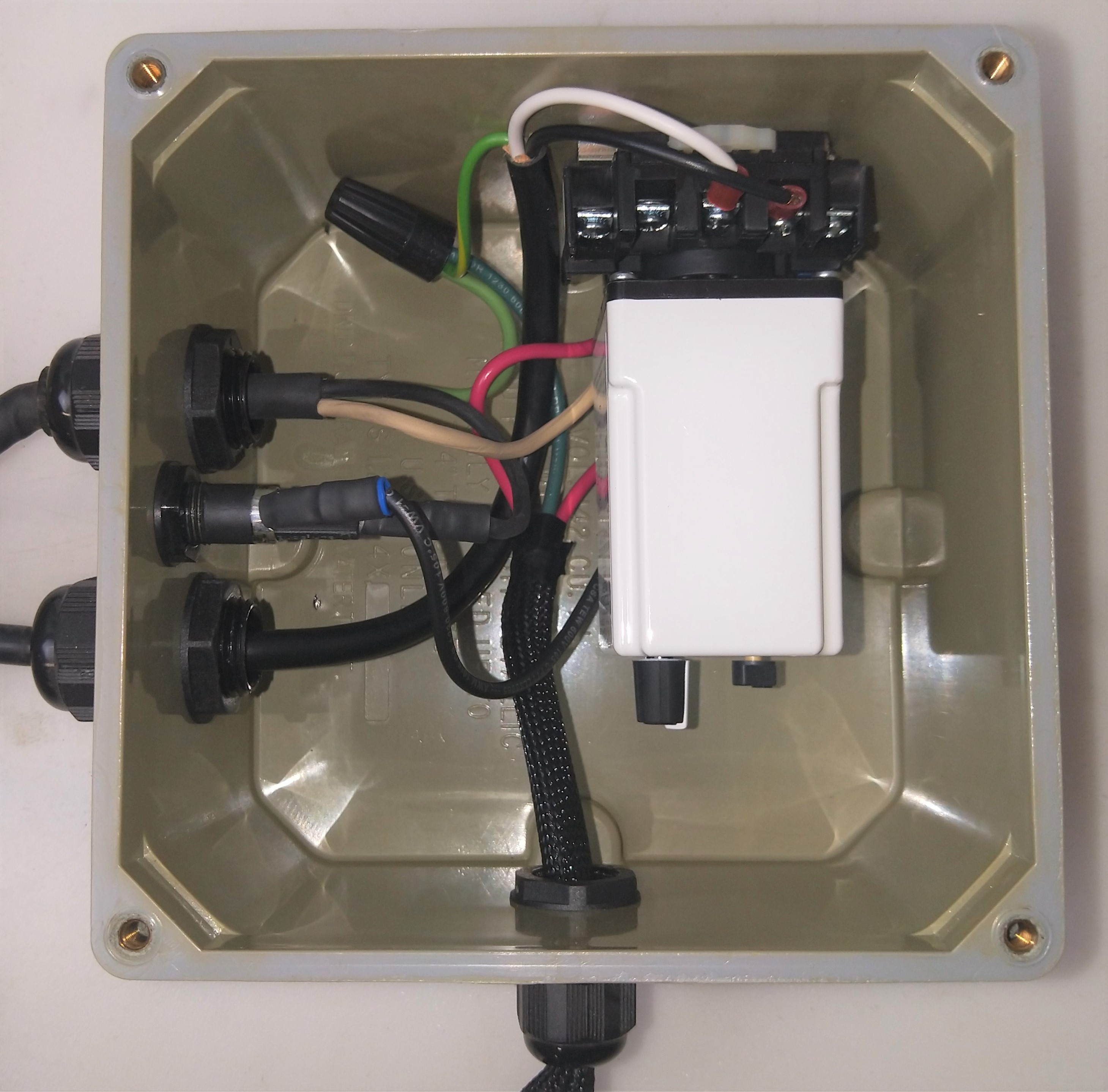 Used Treadlite II Foot Switch - Royal RBJ66L Junction Box with Macromatic Time Delay and Asco Solenoid Valve