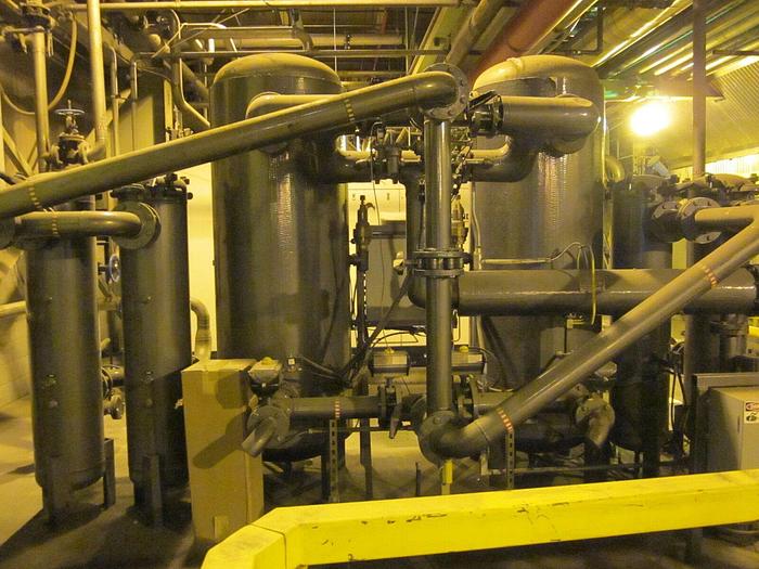Refurbished Airtek regenerative desiccant compressed Air dryer heated blower purge 2200 CFM