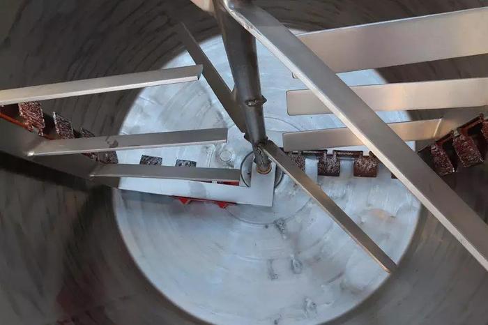 Used 500 GALLON LEE DOUBLE MOTION KETTLE/TANK - 316 S/S - 100 PSI JACKET