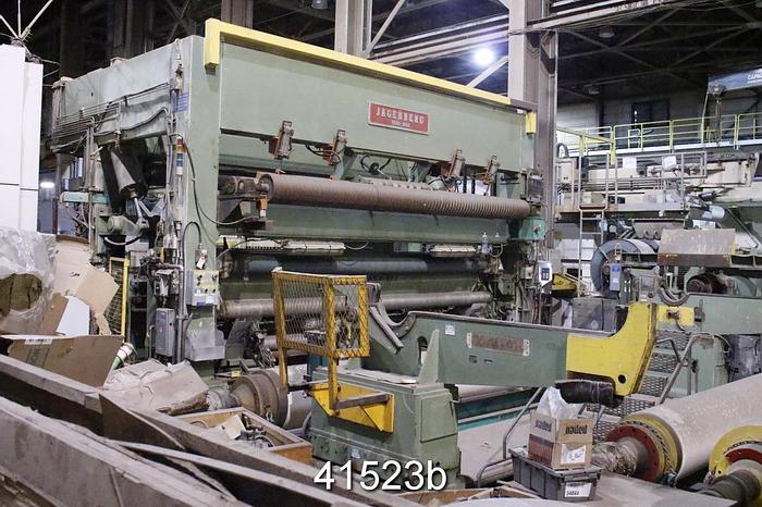 Used Jagenberg Vari-Dur Winder, 156" width, 7000 ft/min, 60" Diameter Roll #41523