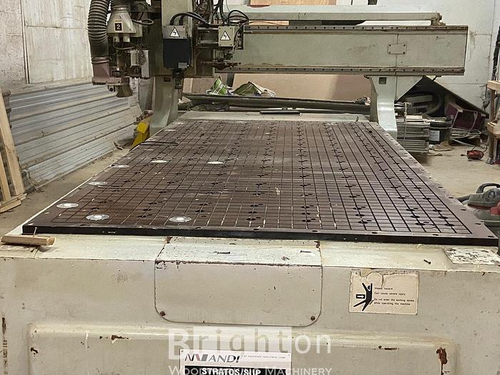 Used Anderson Industrial Corp Andi Stratos / Sup used flat table cnc machine #BBM2370