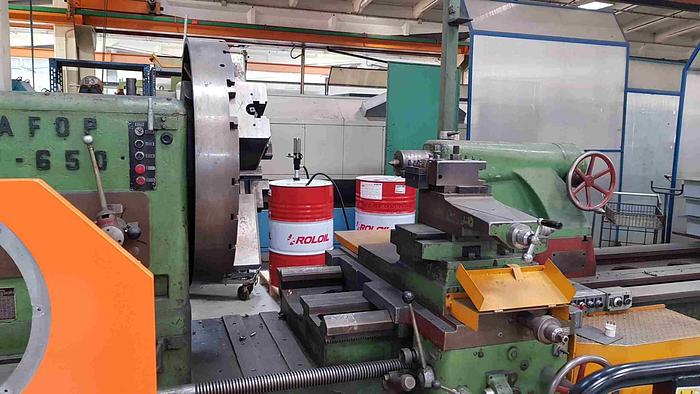 Usato TORNIO PARALLELO A TRE GUIDE SAFOP PF 650 x 6000