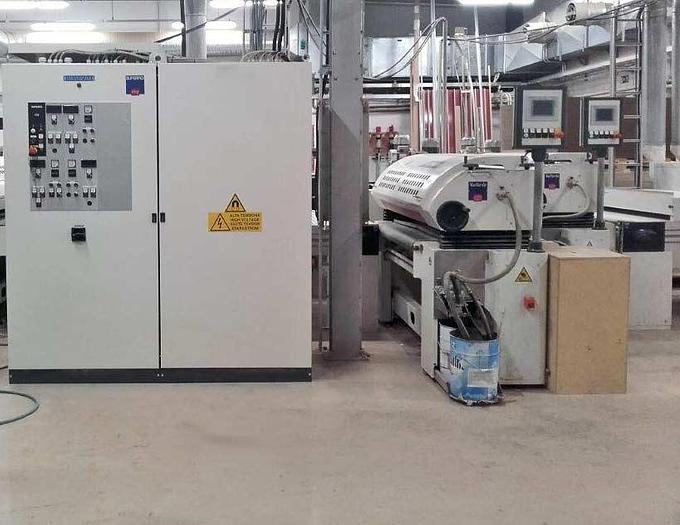 Used Roller Coating / UV line SUPERFICI Supernova