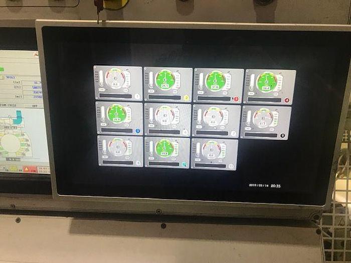 Used 57" WIDE UTECO 10 COLOR GEARLESS CI PRESS MODEL EMERALD 140