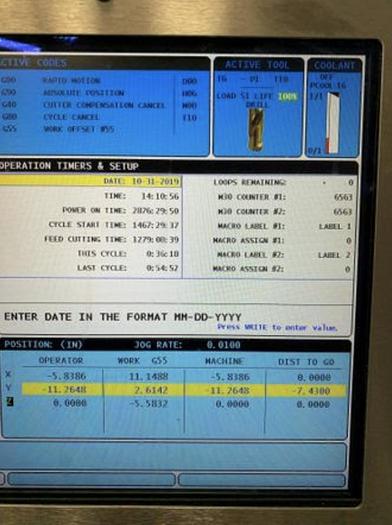 Used 2015 HAAS VF2SS CNC Mill