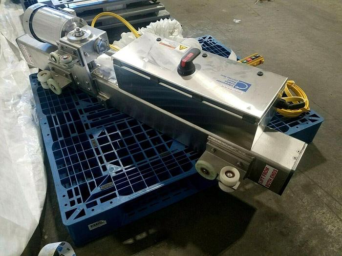 1000 Lb Carpenter Crane Hoist Lift Stainless Steel Food Clean Room Pharmaceutical Watch Video!