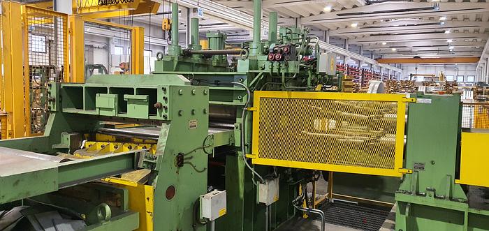 Used GUIDA   750mm x 14mm S.S. Slitting Line (Used) #4362