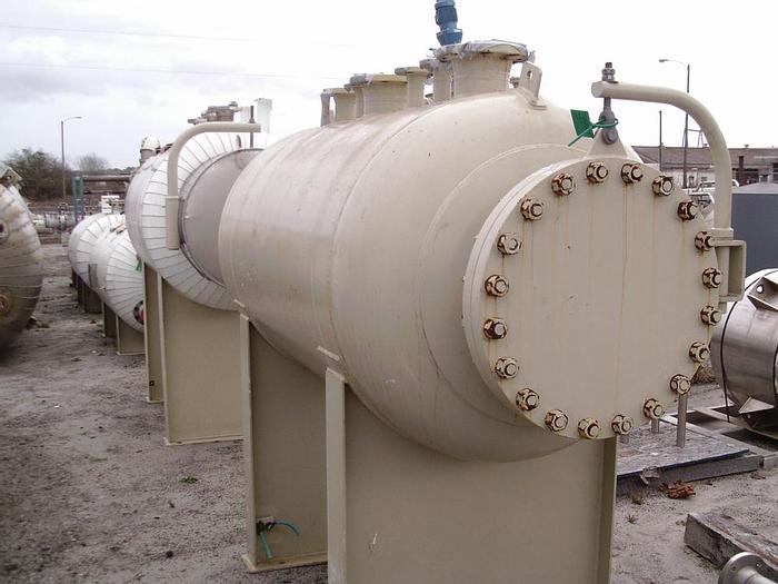 Used Merrill Fabricators Inc. appx. 325 gallon C/S horizontal pressure tank