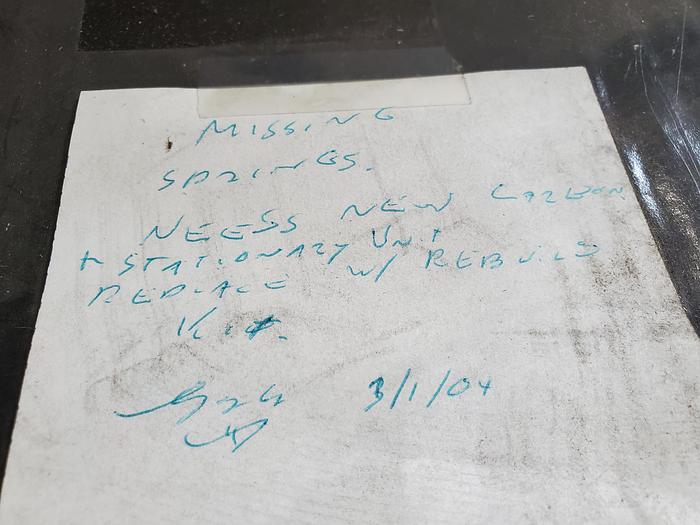 Used UTEX R10676 5" MP 5300-01-0500-03 SEAL (BRE1)