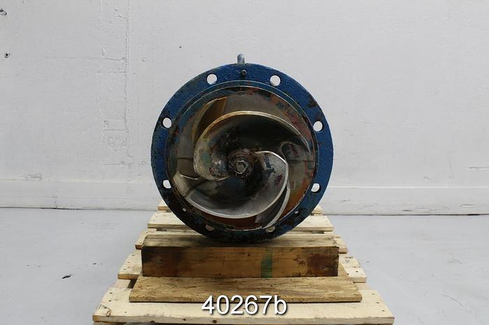 Used Goulds 3175 Pump Power End, 14" Stuffing Box, 12.5" 2/4-Vane Impeller #40267