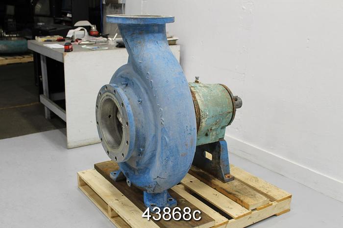Used Goulds 3175 10x12x22 Pump, Stainless Steel Casing, 4-Vane Stainless Steel Impeller #43868