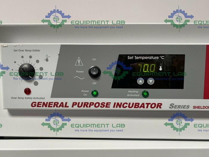 for parts or not working Shel Lab RI40-ZZMFG Large Capacity General Purpose Incubator 40 Cu Ft 70°C