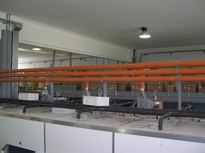 Usato IMPIANTO SEMIAUTOMATICO PER LA PRODUZIONE DI  PASTA ALIMENTARE FORMATO CORTO E LUNGO CON CAPACITA' DI 300 KG./ORA