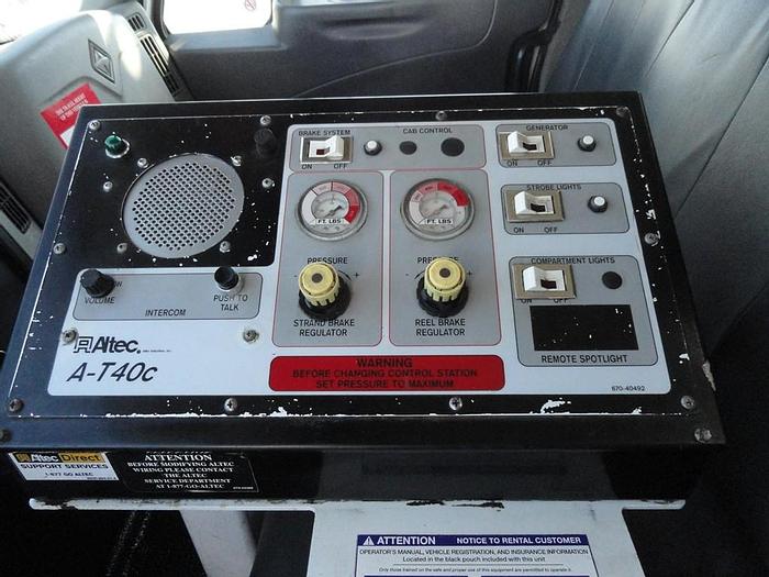 Used 2008 International 4300 Altec AT40C Cable Placer - 53397