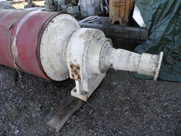 Used SUCTION PRESS ROLL 36" (914MM) DIA. X 160" (4060MM)FACE DORRIES