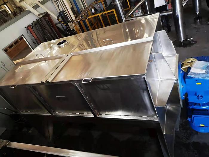 NEW 300 CU. FT. DOUBLE RIBBON BLENDER - S/S - 40 HP