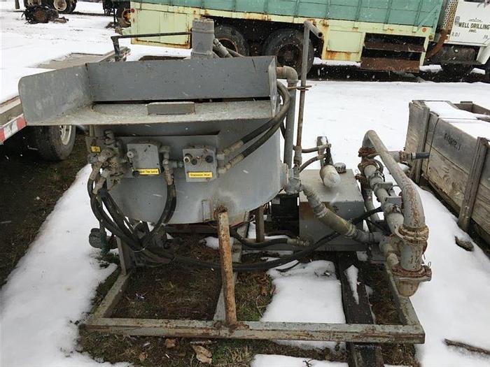 Used Grout Master Piston Pump Mixer