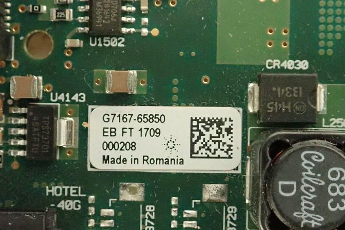 Used Agilent G7167-65850 Autosampler Main Board