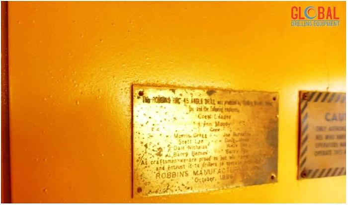 Used 1986 Robbins RC45 Crawler Blast Hole Drill – SOLD