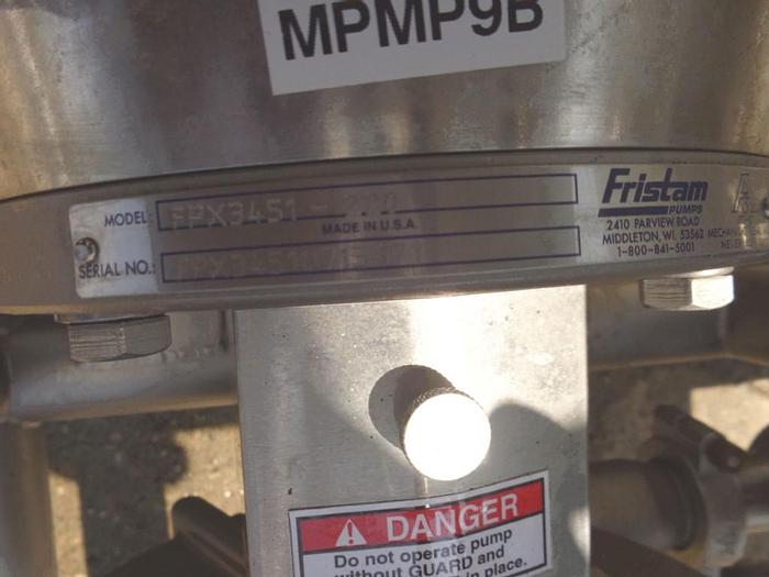 Used Pump, Positive, Waukesha, Mdl 220U2C, 30 HP, 4", 316 S/st, Transfer, A #S743275