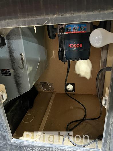 Used Delta Unisaw used Cabinet saw c/w router #BM2338