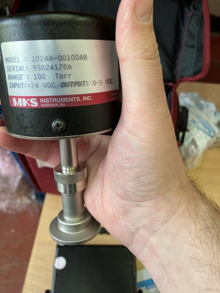 Used MKS Baratron 102A