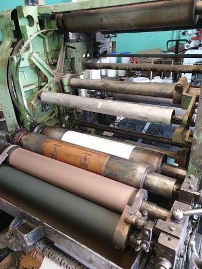 Used Fischer and Kecke Maxima 31 + WH QMS 992 3 colors printer ( Flat & Satchel bag machine )