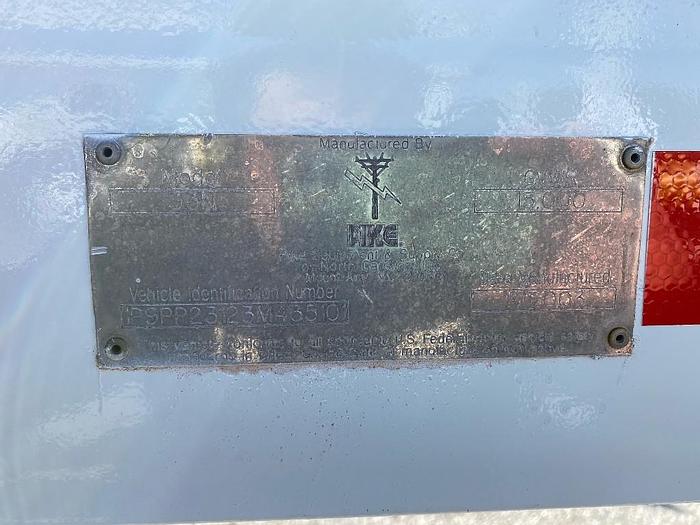 Used 2003 Pike 33N 15000 lb SA Extendable Pole Trailer - 35101