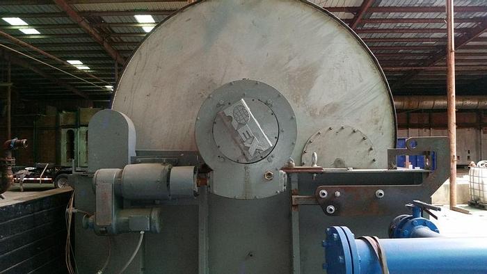 Used (2) 8′ X 10′  ENVIREX ROTARY VACUUM DRUM FILTER – S/S (#9376)