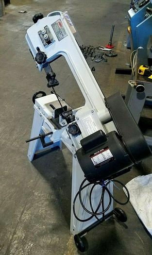 Used MSC 4-1/2" x 6" Metal Cutting Bandsaw compact 110V 1/2 HP