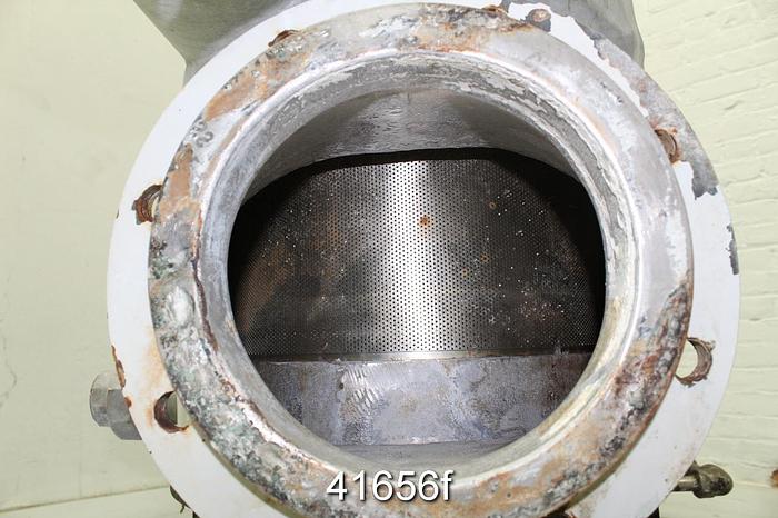 Used Bird Model 8 Pressure Screen, Stainless Steel Housing #41656